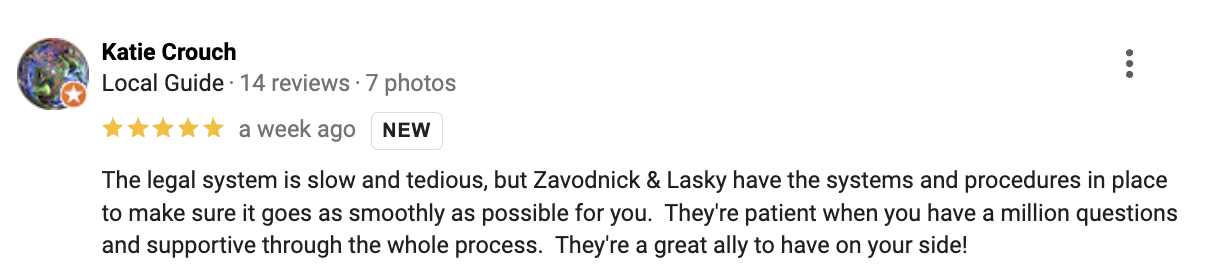 Philadelphia Lyft Accident Client Review